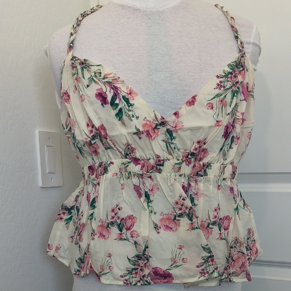 Forever 21 Plus Size 3X Floral Print Women's Top